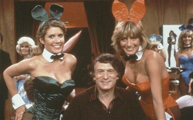 And now we bring you Carrie Fisher as a Playboy Bunny in the final season of Laverne & Shirley.